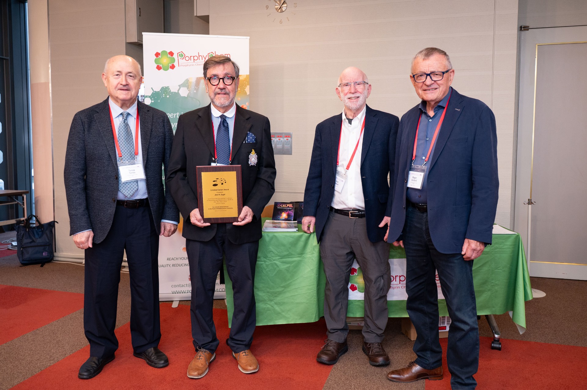 Linstead Career Award in Phthalocyanine Chemistry 2026 (at ICPP-14)
