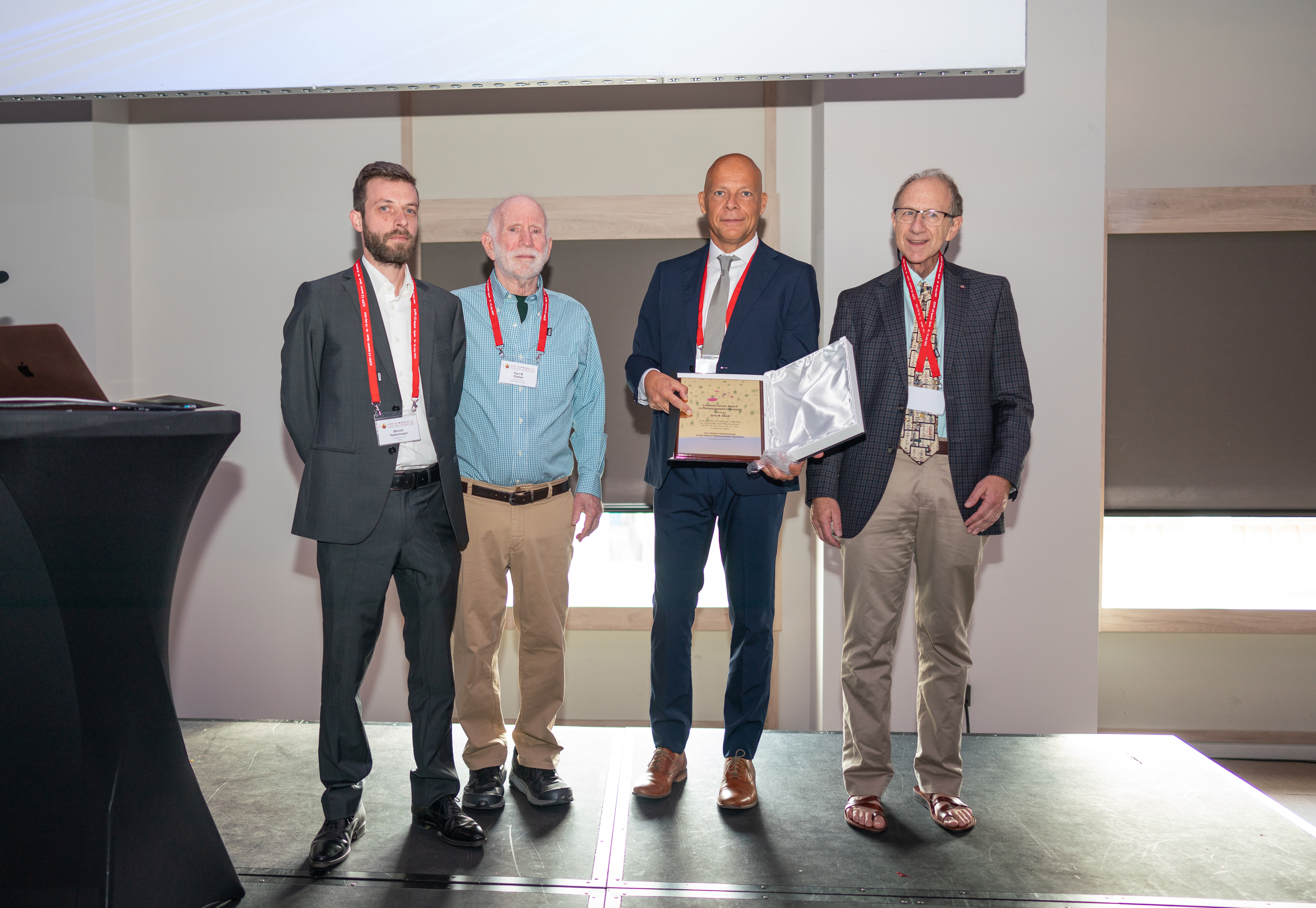 Linstead Career Award in Phthalocyanine Chemistry 2022 (at ICPP-12)